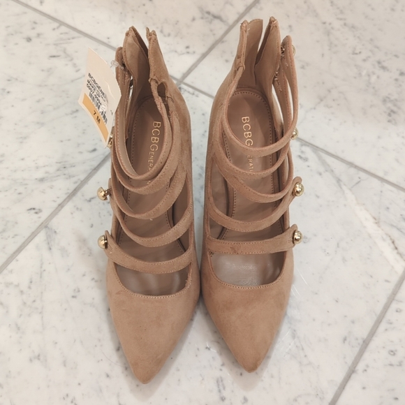 BCBGeneration Tan Stiletto heels - Picture 2 of 9